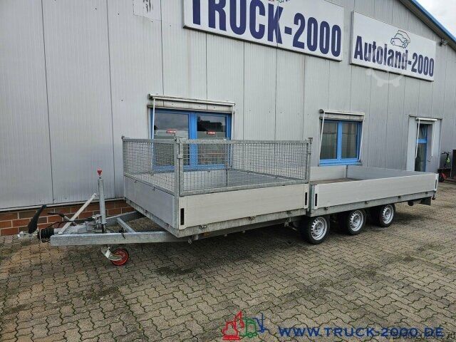 Dreiseitenkipper Anhänger Soete 3 Achs 2S Kipper+Tieflader Pritsche Rampen