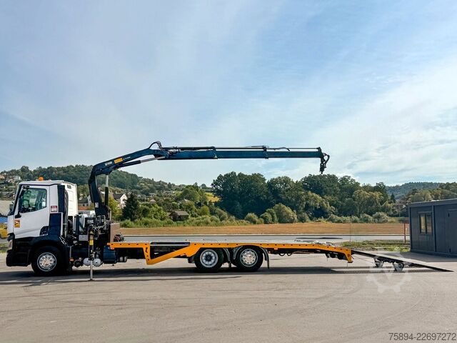 Abschleppwagen LKW RENAULT T 380 Abschleppwagen 8,00 m HIAB 111 B-2 + FUNK