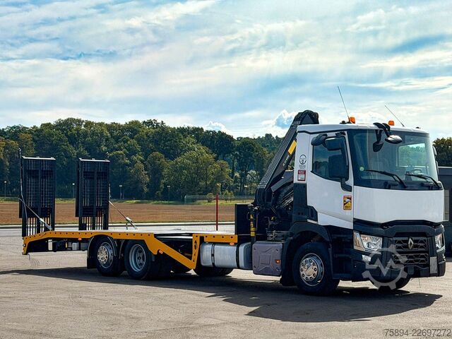 Abschleppwagen LKW RENAULT T 380 Abschleppwagen 8,00 m HIAB 111 B-2 + FUNK