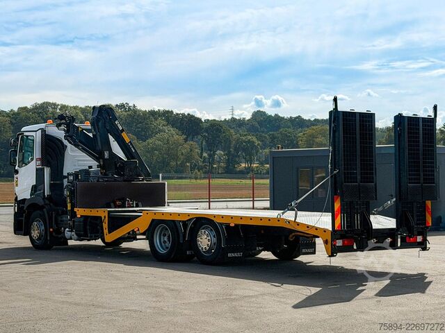 Abschleppwagen LKW RENAULT T 380 Abschleppwagen 8,00 m HIAB 111 B-2 + FUNK