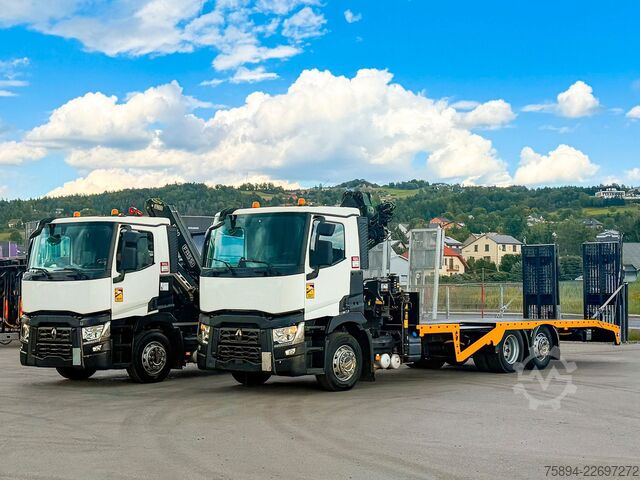 Abschleppwagen LKW RENAULT T 380 Abschleppwagen 8,00 m HIAB 111 B-2 + FUNK