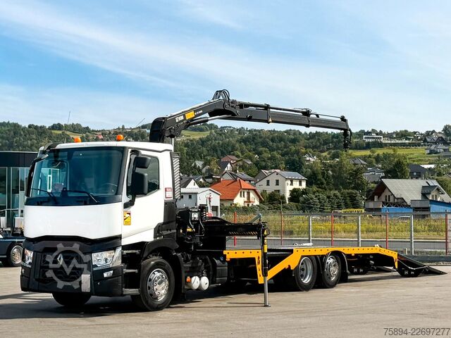 Autokran RENAULT T 380 Abschleppwagen 8,00 m HIAB 111 B-2 + FUNK