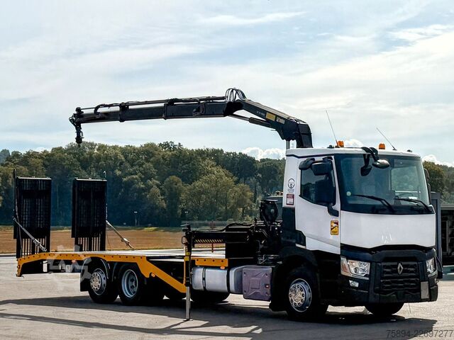 Autokran RENAULT T 380 Abschleppwagen 8,00 m HIAB 111 B-2 + FUNK