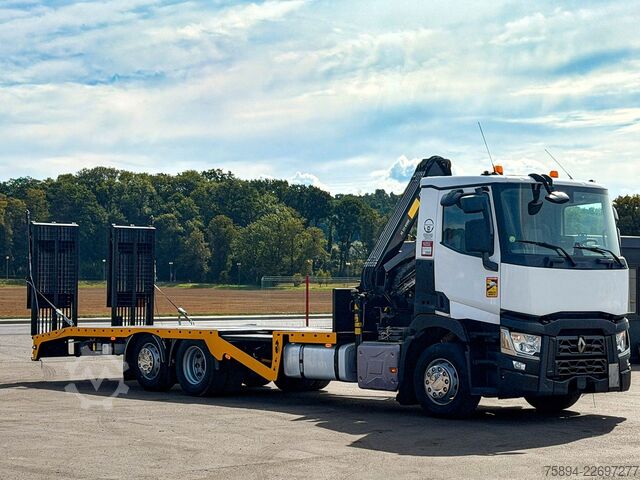 Autokran RENAULT T 380 Abschleppwagen 8,00 m HIAB 111 B-2 + FUNK
