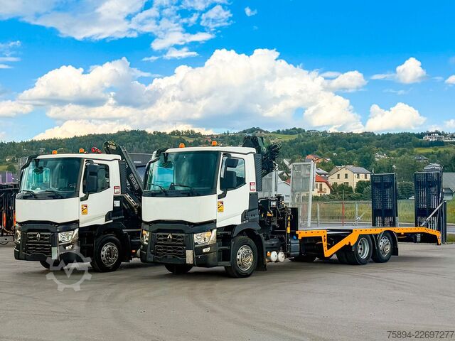 Autokran RENAULT T 380 Abschleppwagen 8,00 m HIAB 111 B-2 + FUNK