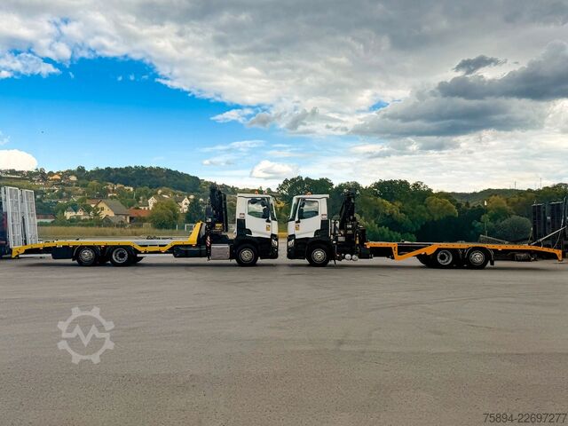 Autokran RENAULT T 380 Abschleppwagen 8,00 m HIAB 111 B-2 + FUNK
