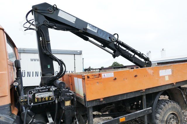 Pick-up van MAN 9.150 4x4, Allrad, Hiab 071 AW, Einzelbereifung