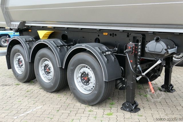 Kipper Auflieger MEGA MNW, Stahl, Hardox, 25m³, SAF, Luft-Lift, Plane