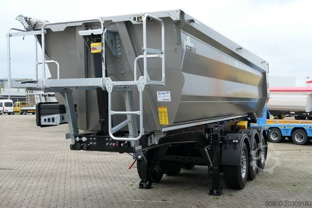 Kipper Auflieger MEGA MNW, Stahl, Hardox, 25m³, SAF, Luft-Lift, Plane