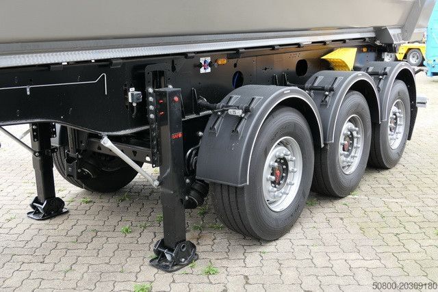 Kipper Auflieger MEGA MNW, Stahl, Hardox, 25m³, SAF, Luft-Lift, Plane