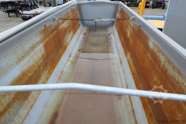 Kipper Auflieger MEGA MNW, Stahl, Hardox, 25m³, SAF, Luft-Lift, Plane
