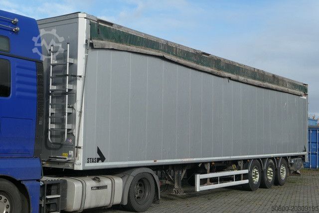 Walking floor semitrailer STAS S300ZX, 92m³, 10mm Boden, Funk, Wabco-Smartboard