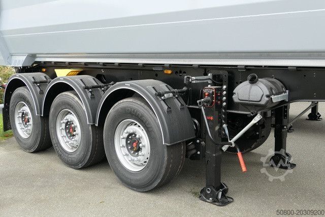 Kipper Auflieger MEGA MNW, Stahl, Hardox, 25m³, SAF, Luft-Lift, Plane