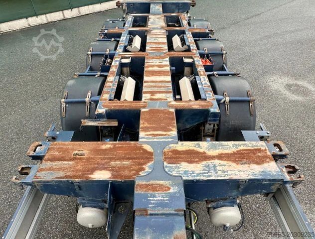 Swap body semitrailer Burg BPO 15-27 CCXHX BPW AXLES DISC BRAKES 40 FT