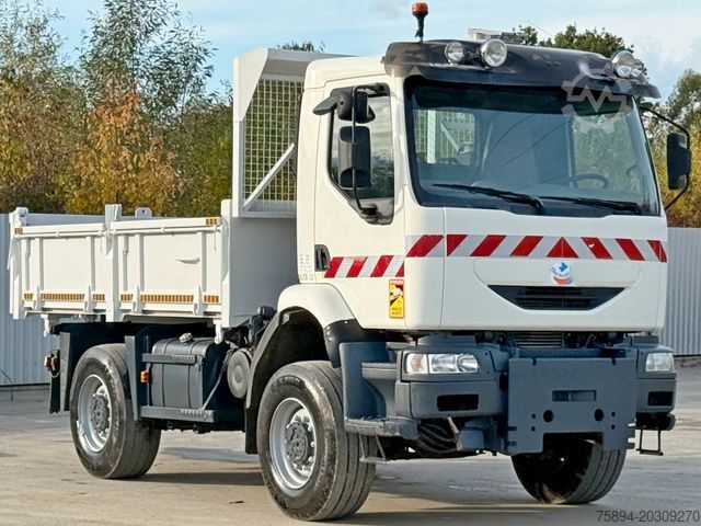 Tipper truck RENAULT MIDLUM 210 DCI* KIPPER 3,60m * 4x4