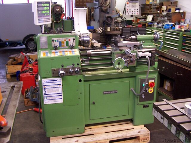 Leit-/Zugspindeldrehmaschine Weiler Matador