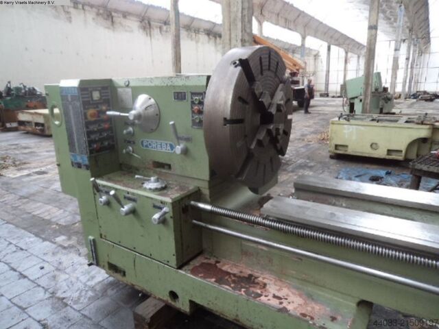Leit- und Zugspindeldrehmaschine POREBA TPK 80