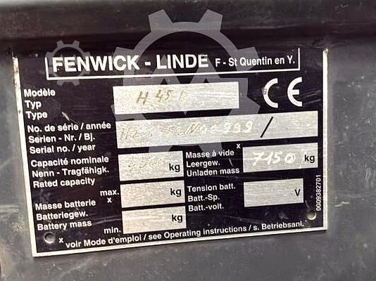 Dieselstapler Linde H45D-02