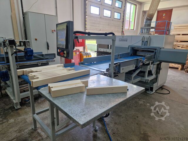 Keilzinkenanlage semi-automatisch Lesspoj Linija za dolzinsko spajanje