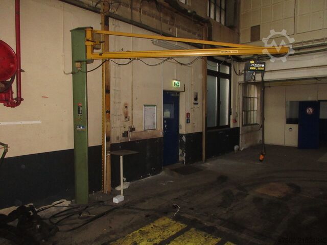 Saeulenschwenkkran Schwenkkran Kettenzug Demag KBK Kran Drehkran Hallenkran L 3m Demag KBK1 125Kg + DC Kettenzug H3m