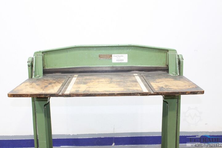 Creasing Machine - manuell Emil Kahle N80