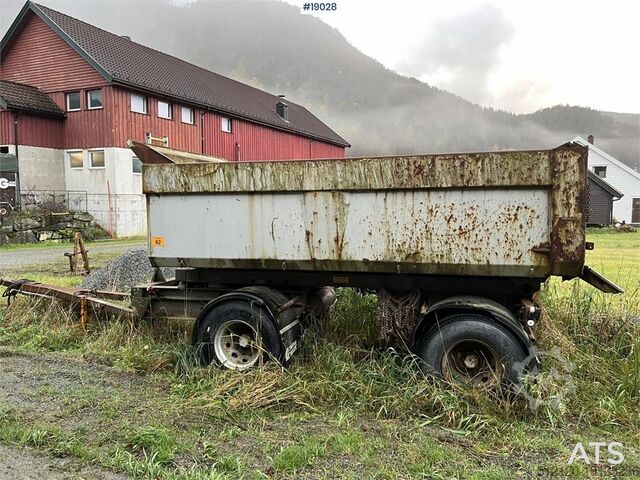 Tipper  Triolift 2 akslet tipp henger