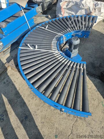 Forderband Conveyors Rollenbahn kurve  Forderband  Conveyor Rollenbahn kurve 180