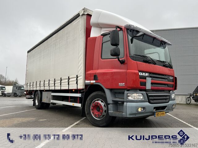 Schiebeplane DAF CF 65 220 Euro 5 / 18 Ton / 650 dkm / Curtainsi...