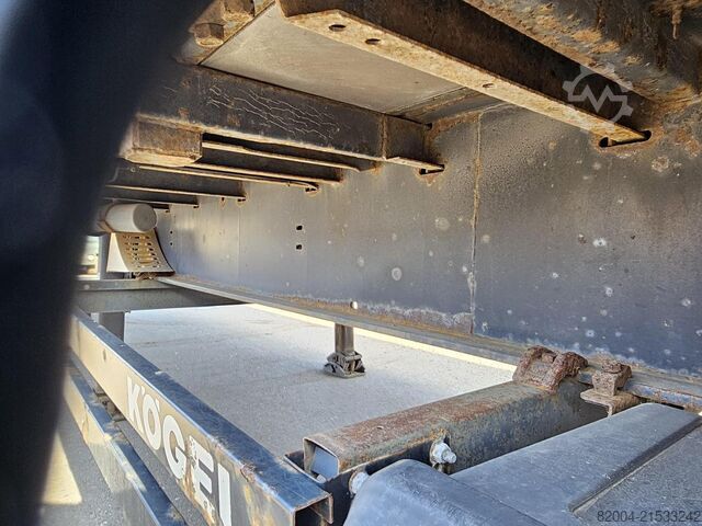 Curtain sided KÖGEL s 24-1 - COIL - SLIDING ROOF - SAF DISC