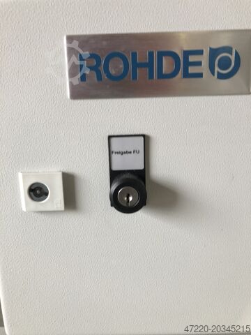 Kammerofen 1300°C, 60 Liter, Ablufthaube ROHDE LS 60/13 mit Bentrup Regler