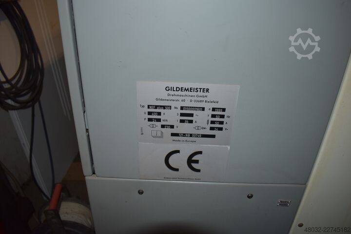 Cycle-controlled lathe Gildemeister NEF plus 500
