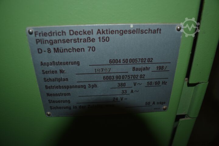Tool milling machine Deckel FP 5 A
