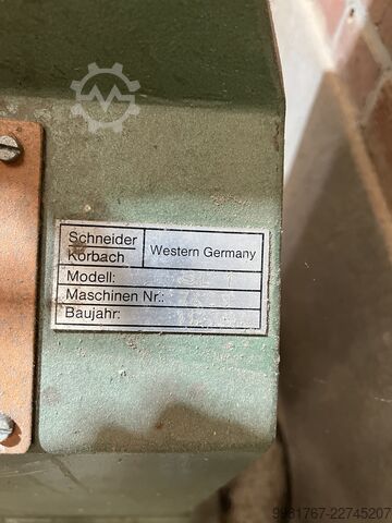 Slot boring machine SL 1 7429 Schneider SL 1
