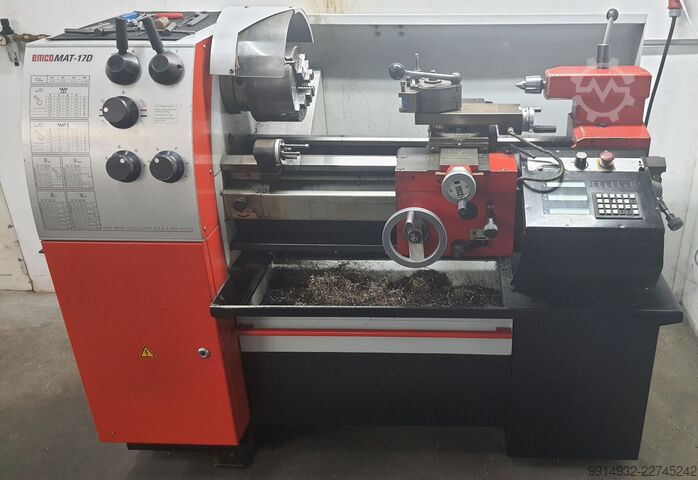 Leit-/Zugspindeldrehmaschine EMCO EM 17 D