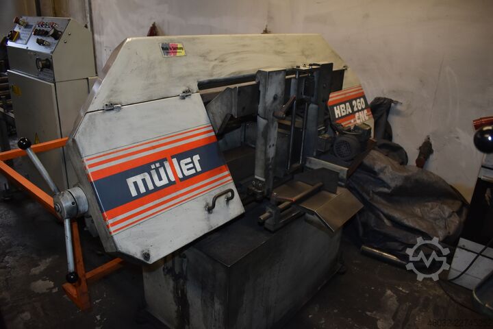 Bandsägevollautomat MÜLLER HBA 260 CNC
