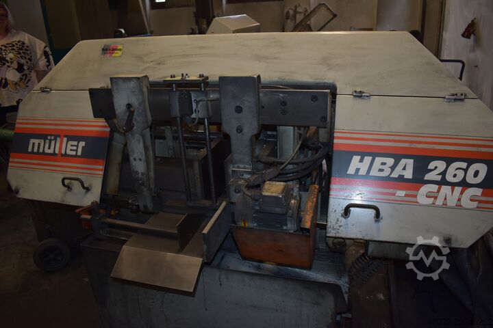 Bandsägevollautomat MÜLLER HBA 260 CNC