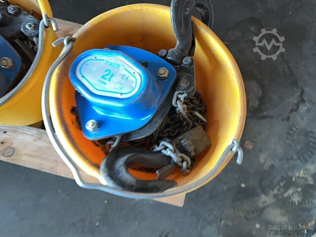 Kleingeräte Package 2x Tractel Tralift 2,0t, 8m (2017, 2014)