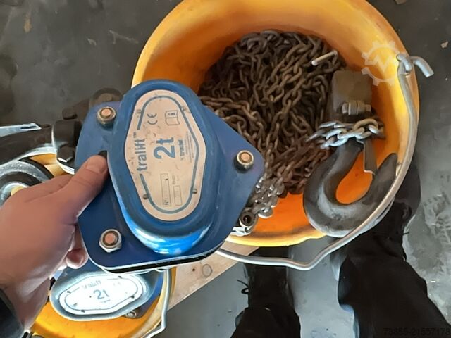 Kleingeräte Package 2x Tractel Tralift 2,0t, 8m (2017, 2014)