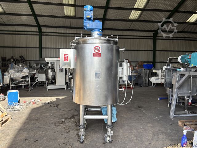 500L high shear mixing vessel Inoxmim 500L mayo mixer