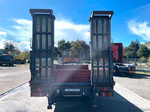 Three-way tipper trailer MÜLLER-MITTELTAL 5,00m 2-Seiten Tandemkipper / 3,40 m Rampen