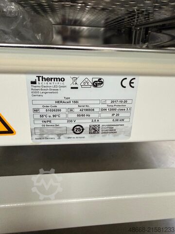 Inkubator Brutschrank Thermo Fisher Scientific Heracell 150 i