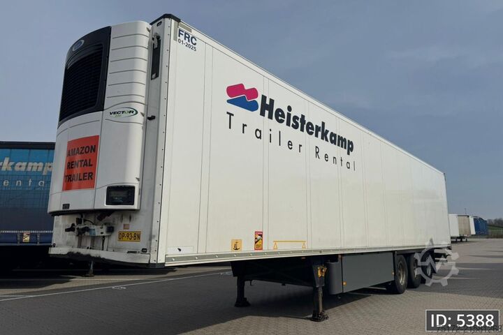 Kühl-/Tiefkühltransport Schmitz Cargobull SKO 24 / BPW Drum / Carrier Vector 1550 / Palle...