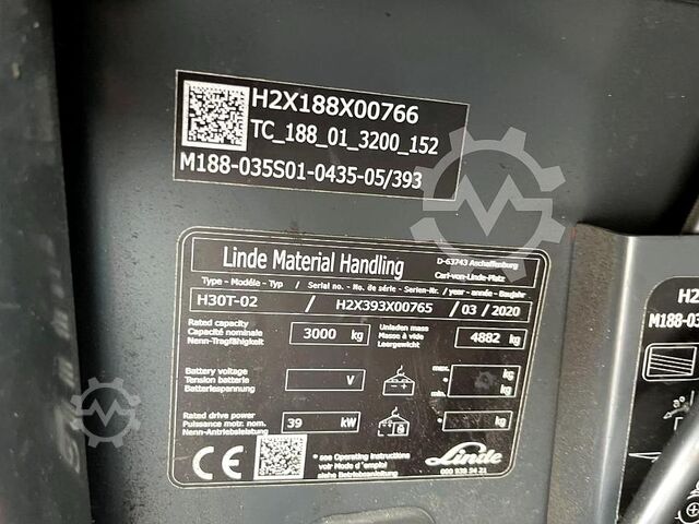 Treibgasstapler Linde H30T-02