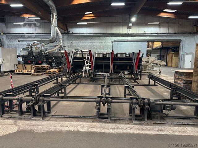 Complete planing line WEINIG 