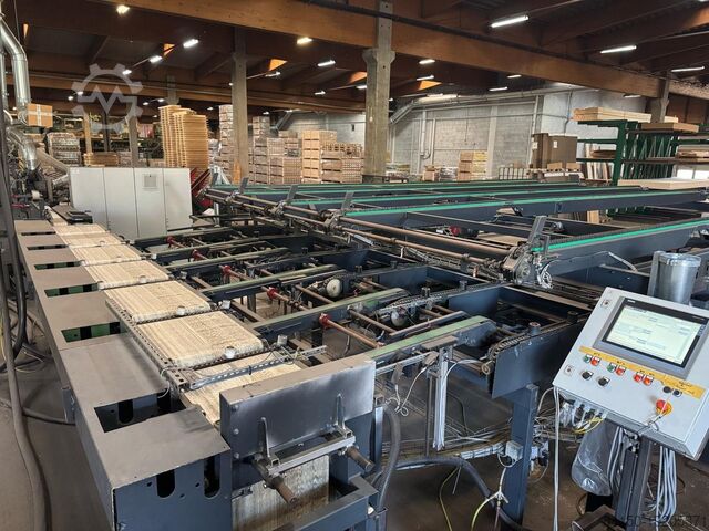 Complete planing line WEINIG 