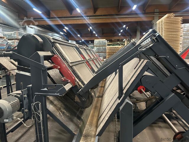 Complete planing line WEINIG 