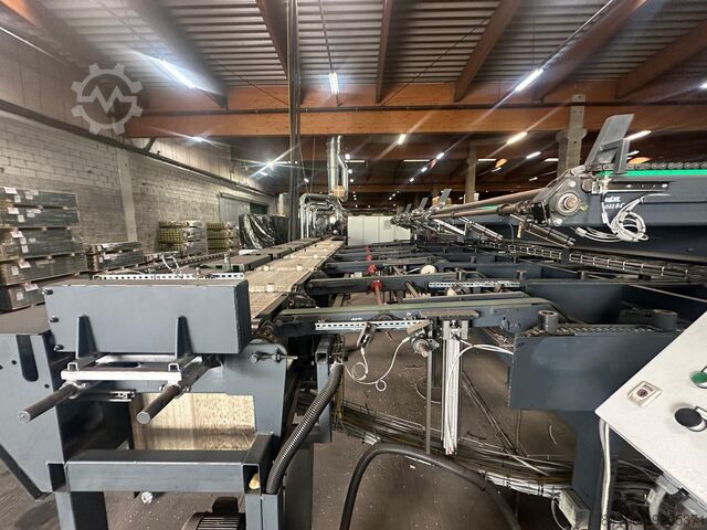 Complete planing line WEINIG 