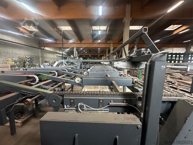 Complete planing line WEINIG 