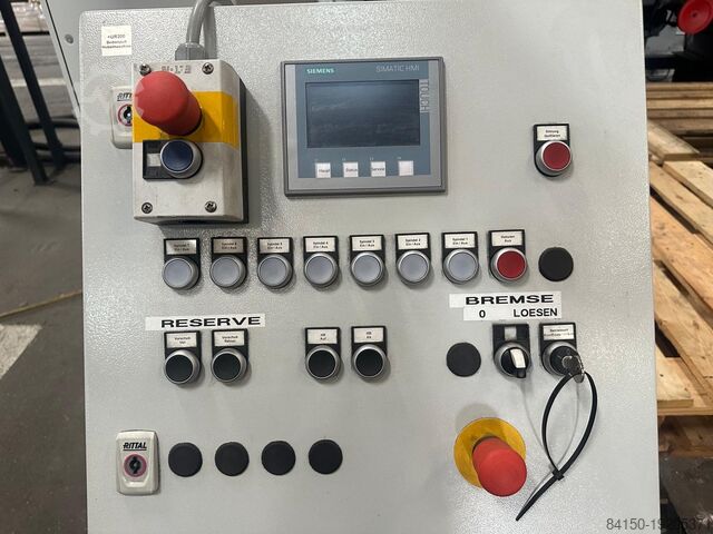 Complete planing line WEINIG 