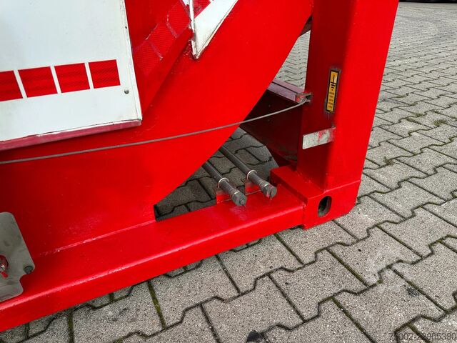 Container Van Hool 20FT  24.900L / 2 comp (2x 12.450L) / UN PORTAB...
